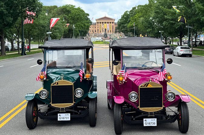 Explore Philadelphia via Vintage Car or Electric cart - Philadelphia Museum of Art in 15 Minutes: The Shortcut That Still Counts
