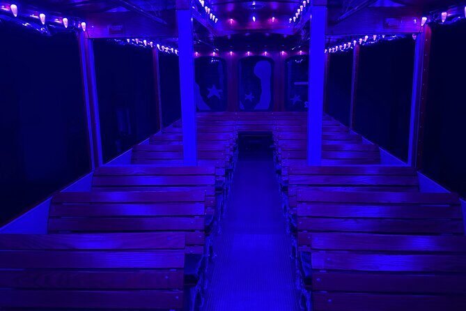 Halloween Trolley Tour "Terror Beyond the Walls" - Entering the Ride: Trolley comfort in the middle of October