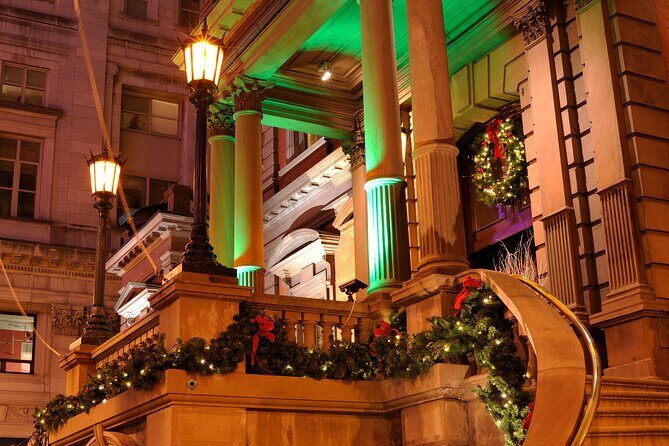 Holiday Lights Trolley Tour - The Route in Real Life: From Comcast Center to City Hall