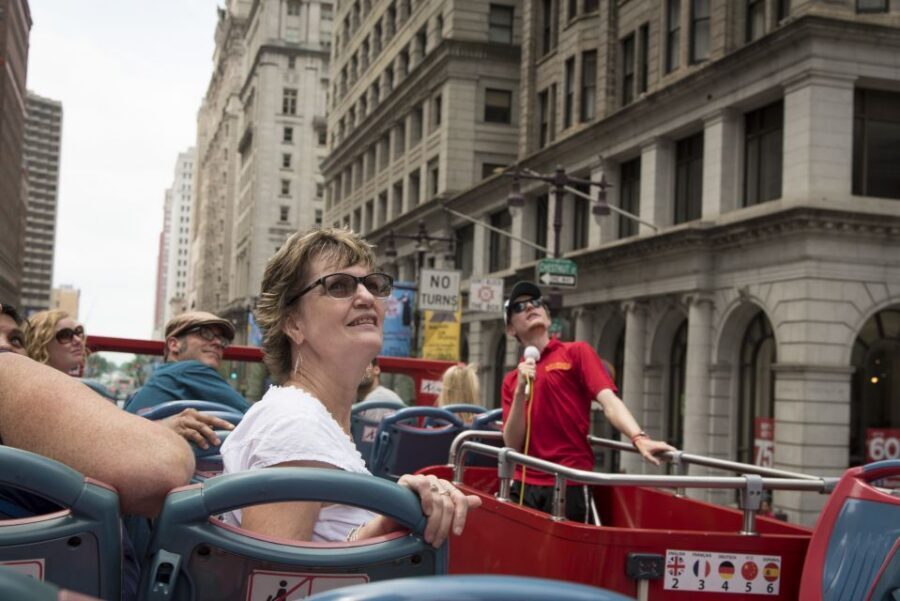 Philadelphia: Double-Decker Hop-on Hop-off Sightseeing Tour - Betsy Ross House, the Constitution Center, and the founding-era story in motion
