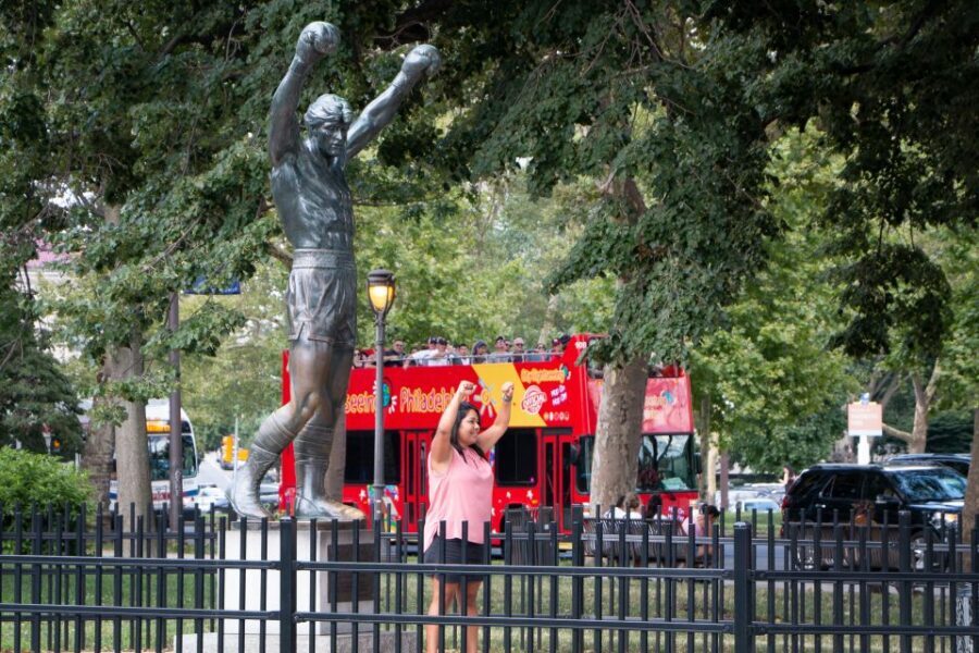 Philadelphia: Double-Decker Hop-on Hop-off Sightseeing Tour - Churches, City Hall views, and the Benjamin Franklin Parkway museum stretch