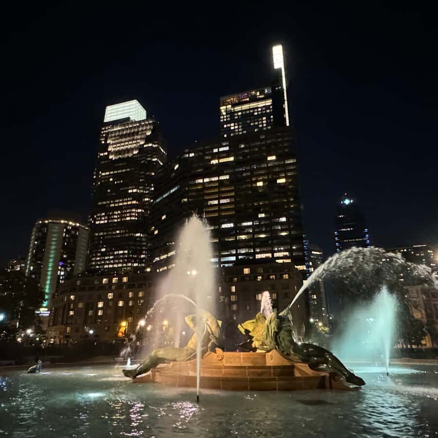Philadelphia Evening Electric Cart Tour - From Reading Terminal Area to Love Park and the City Hall View