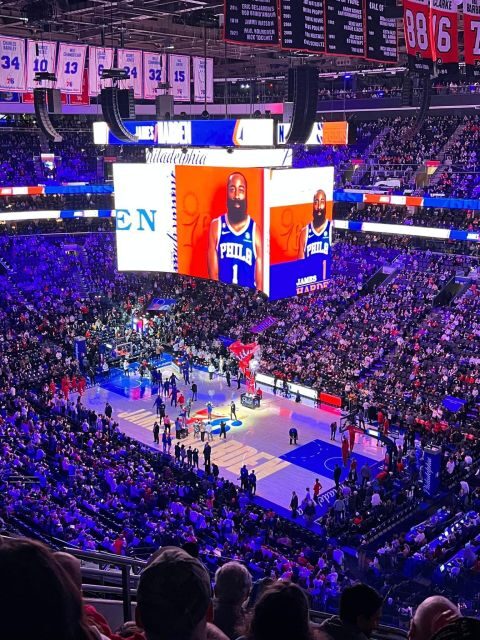 Philadelphia: Philadelphia 76ers Basketball Game Ticket - Wells Fargo Center Game Night: What You’re Buying for $34