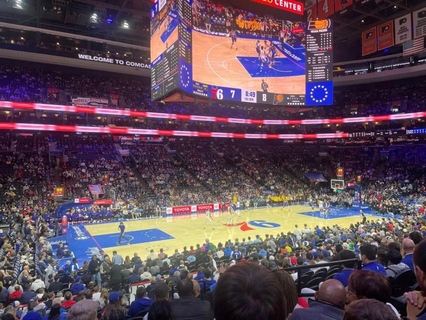 Philadelphia: Philadelphia 76ers Basketball Game Ticket - Concessions, Matchday Activations, and Cashless Reality