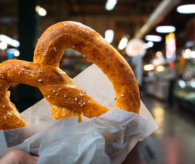 Philadelphia: Reading Terminal Market Walking Tour - The First Bite: Philly Pretzel Energy to Start Off Right
