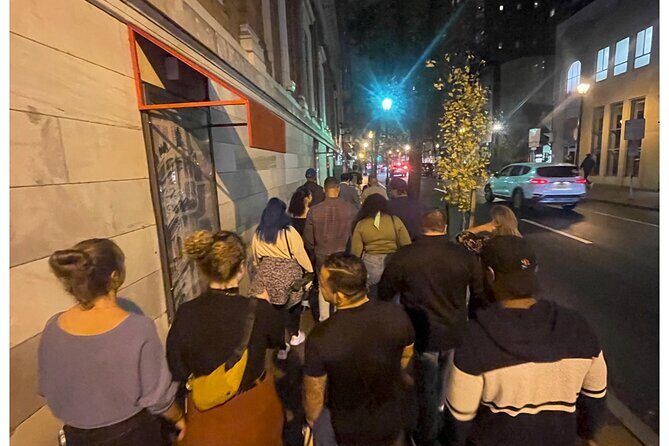 Secret Bars and Favorite Spots Walking Tour in Philadelphia - Ending at South Broad and Sansom: speakeasy energy and music